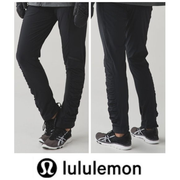 lululemon athletica Pants - Lululemon Runderful Pant Black W/Reflectors Size Small